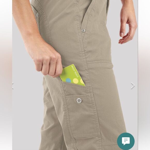 EXCELLENT CONDITION WOMEN’S SIZE 10 KUHL FREE RANGE KHAKI CAPRI - Picture 10 of 12